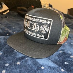 Chrome Hearts Camo Trucker Hat